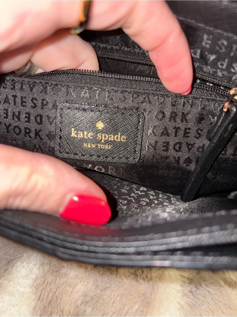 kate spade ♠️ Black Crossbody Bag
